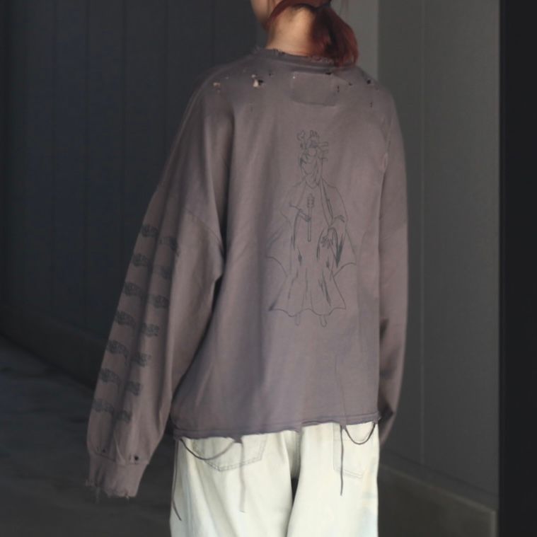 【残り一点】Wire Star Long Sleeve T-Shirt