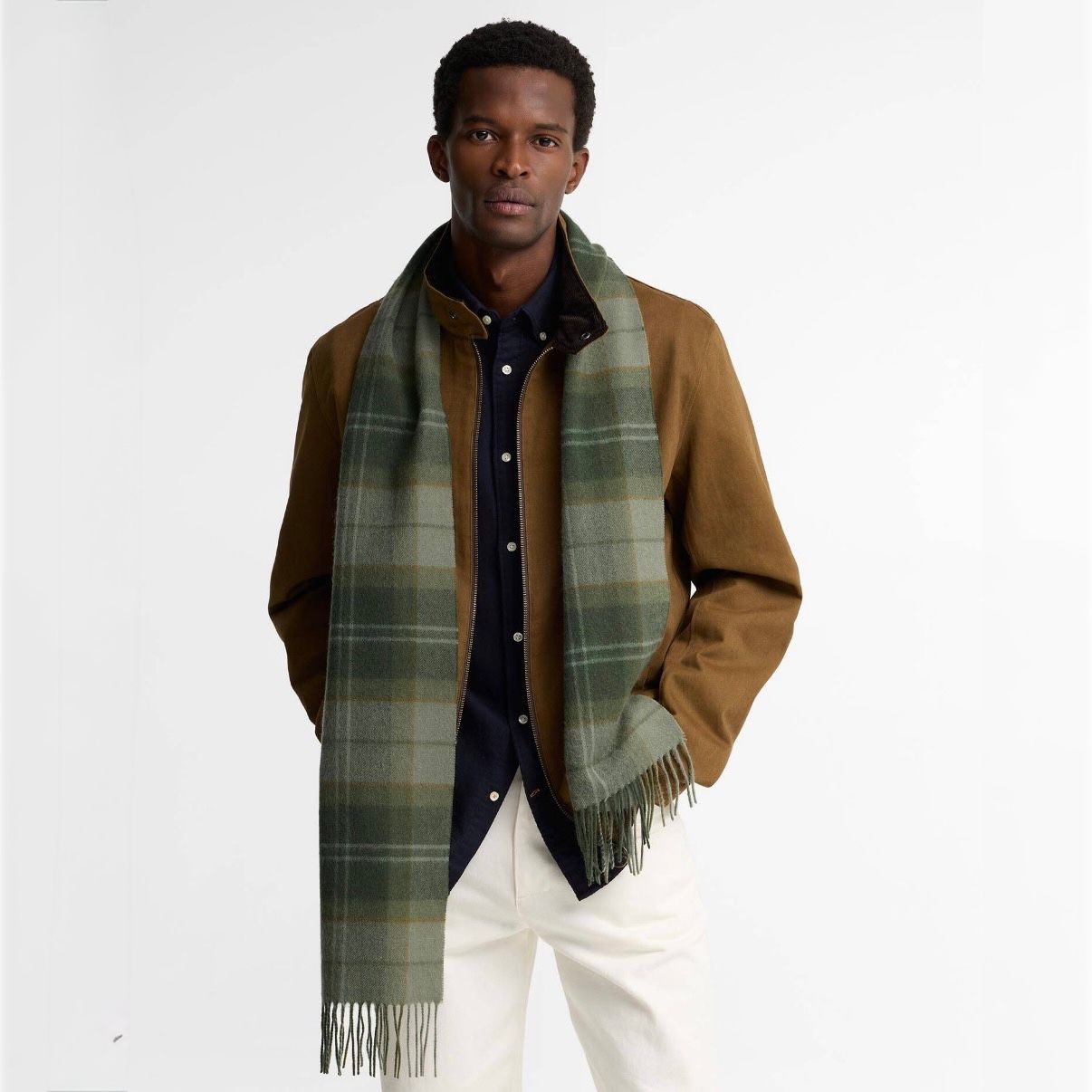 【残り一点】Mineral Tartan Scarf