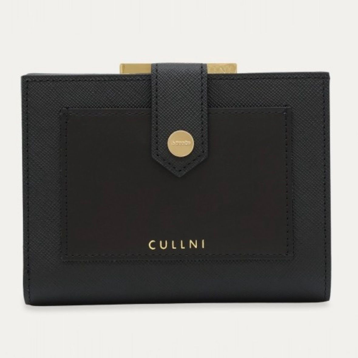 【残り一点】Leather Combination Pocket Clasp Wallet
