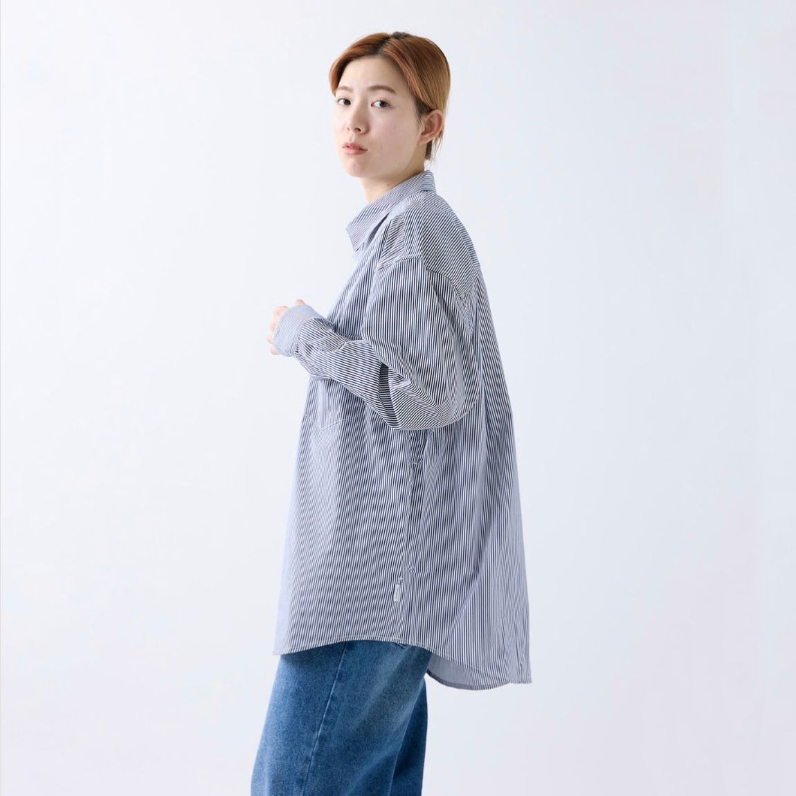【残り一点】Loose Stripe Shirt L/S
