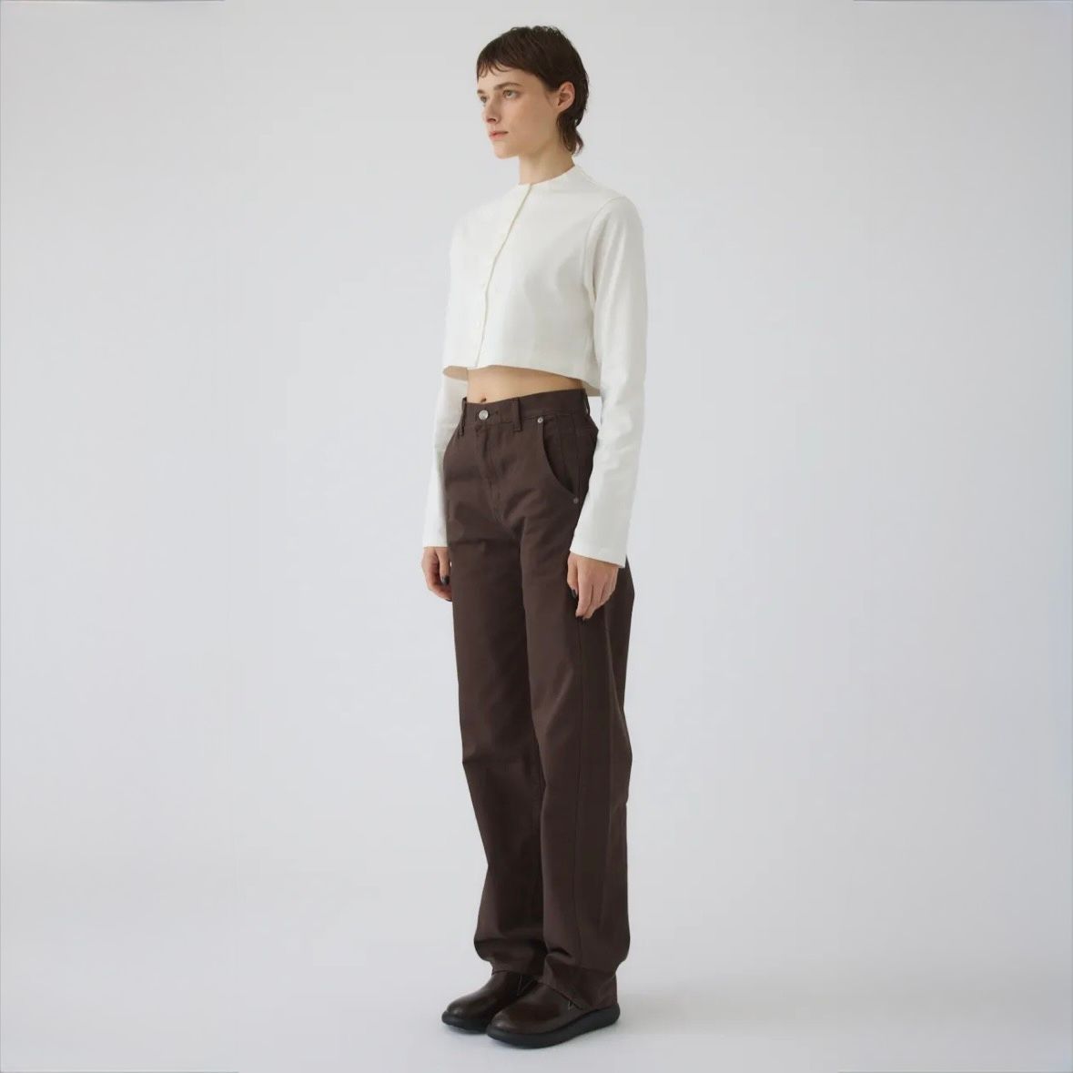 【残り一点】Neck Darts Cut Long T/SH
