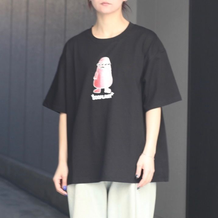【残り一点】Egg Plant Half Sleeve T-shirt