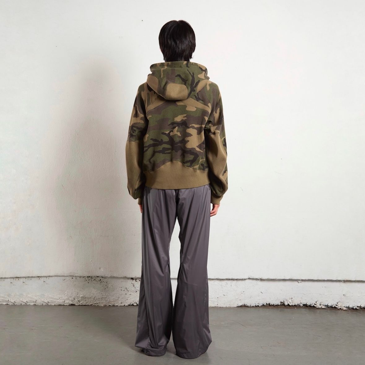 【残り一点】Panelled Pullover Hoodie