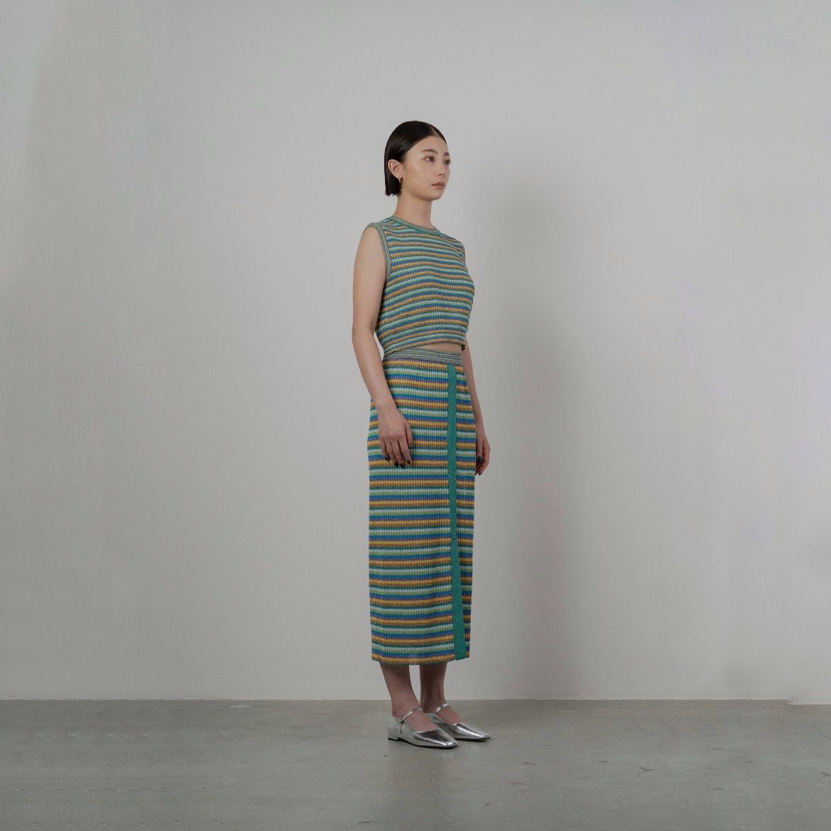 【残り一点】Lulex Multiborder Knitted Tank Top