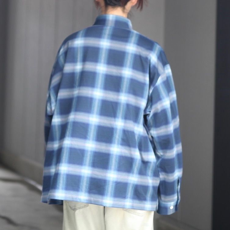 【残り一点】28G Ombre Check Balise Shirt