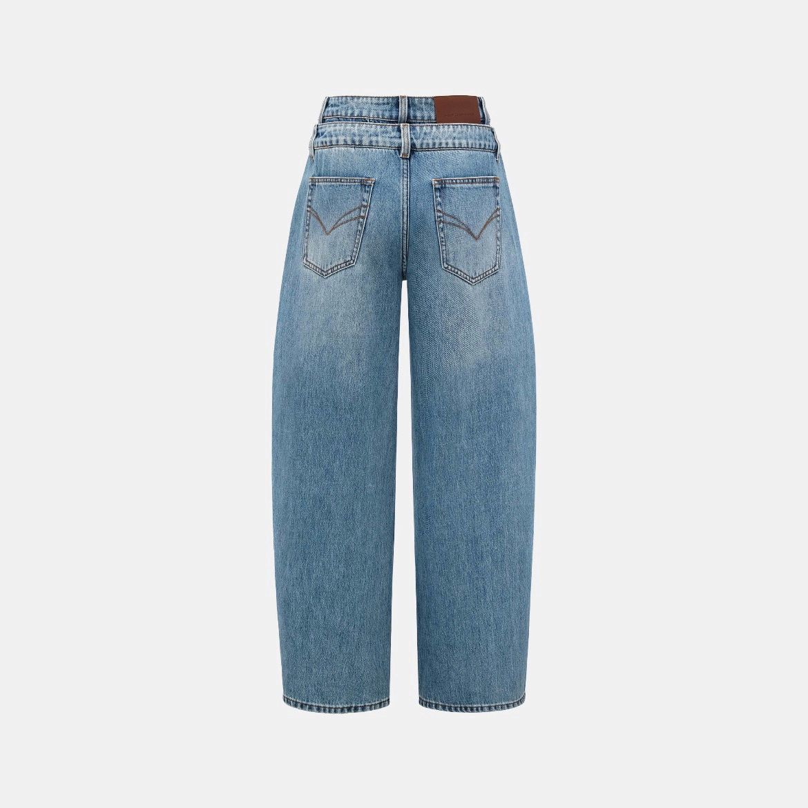 【残り一点】Double Waist Denim Trousers