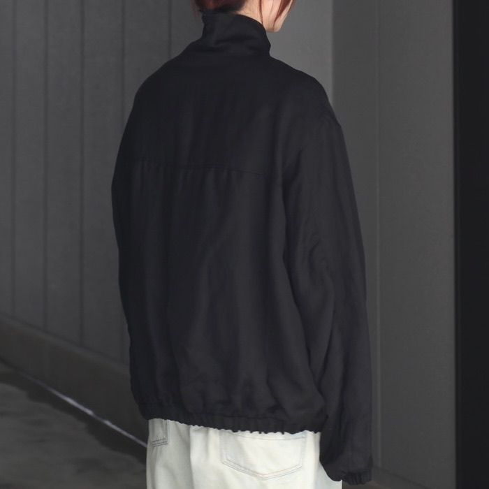【残り一点】Vis/Li Twill Shirred Light Zip Jacket
