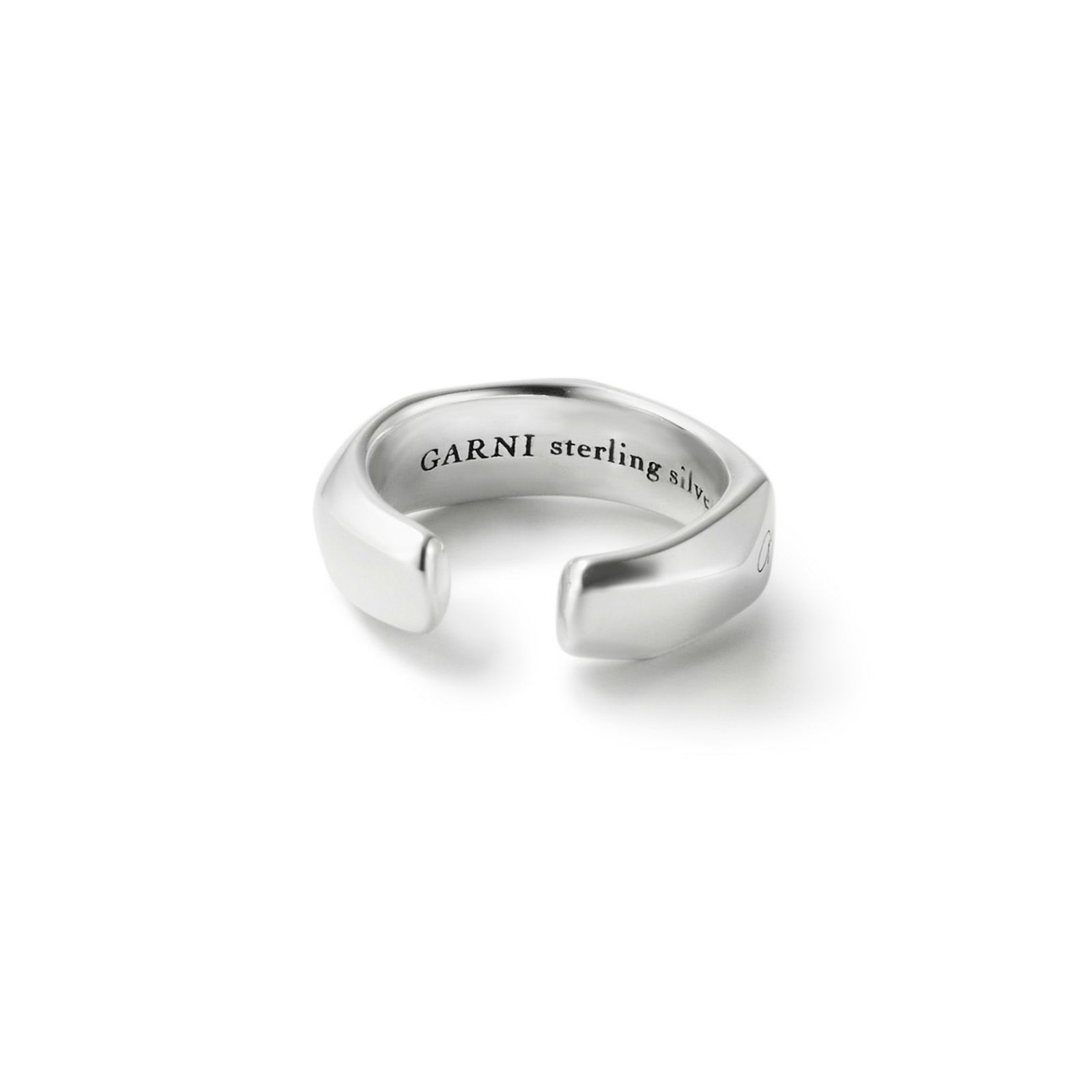 【残り一点】Crockery Ring Ear Cuff(SILVER)