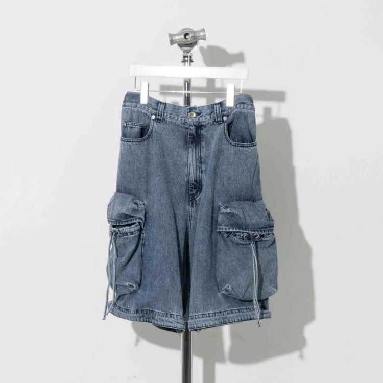 【残り一点】Big Pocket 2way Baggy Denim Cargo Pants