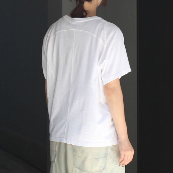 【残り一点】Panelled Half Sleeve T-Shirt