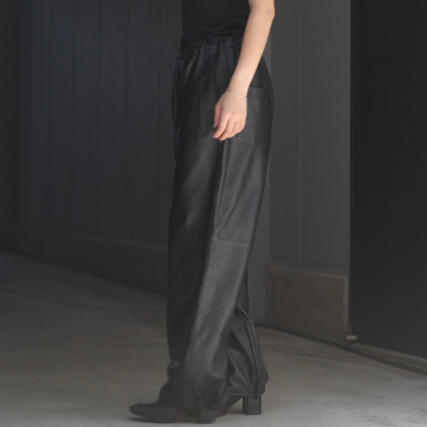 【残り一点】Sheep Leather Easy Trousers