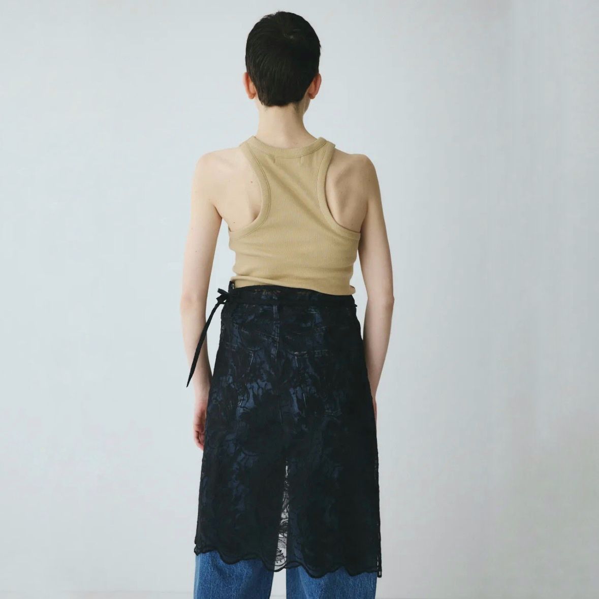 【残り一点】Lace Wrap Skirt