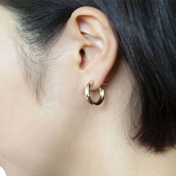 【お取り寄せ注文可能】K10 Eternal Earring_L(GOLD)