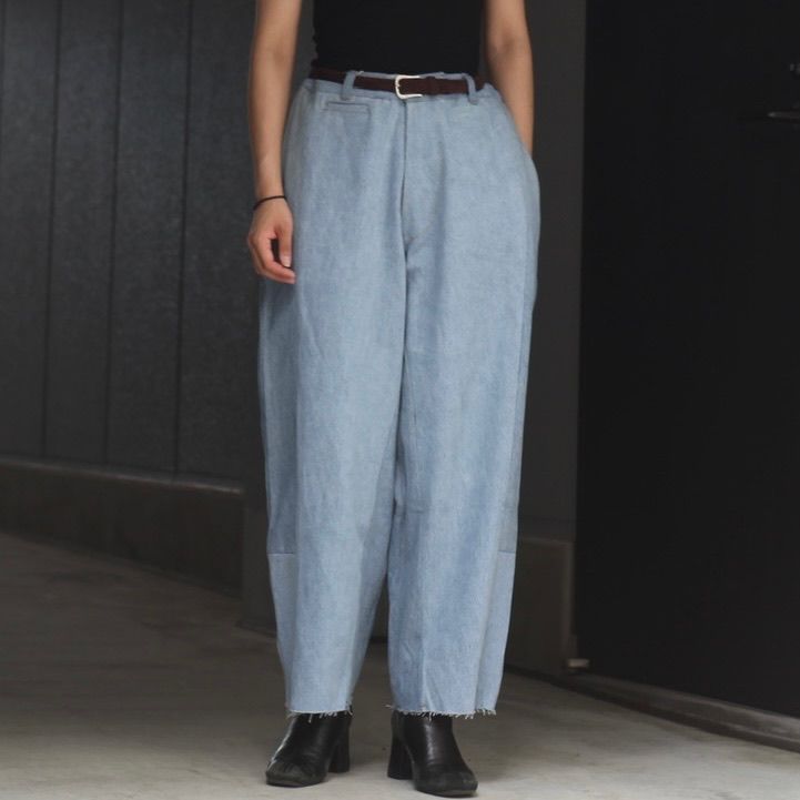 【残り一点】Reconstructed Super Baggy Slacks Denim_2(M)