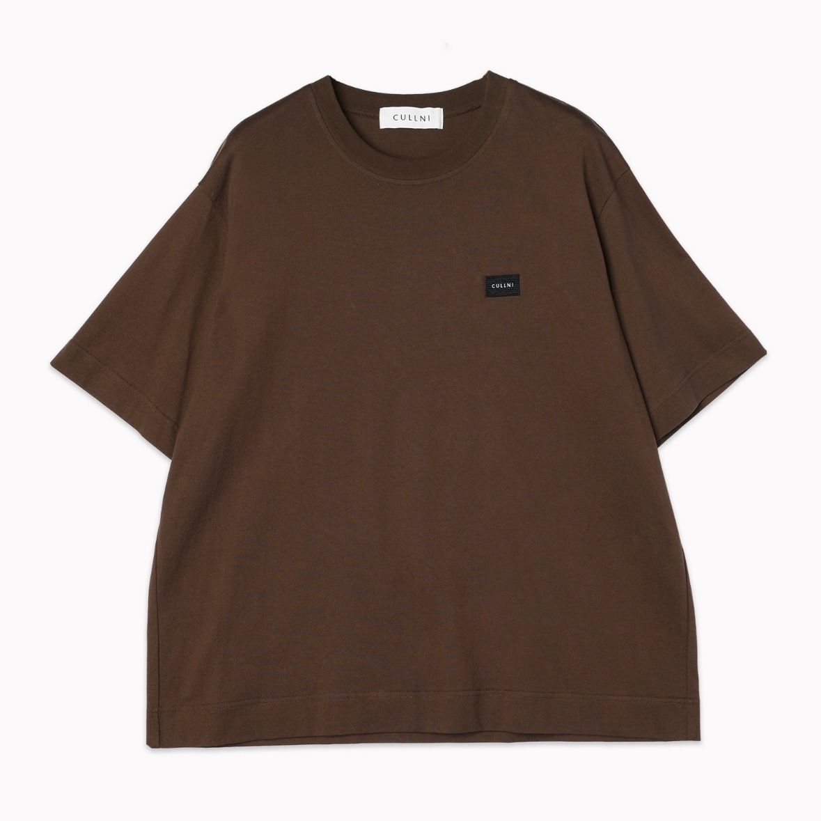 【残り一点】CULLNI Embroidery Patch Short Sleeve Pullover