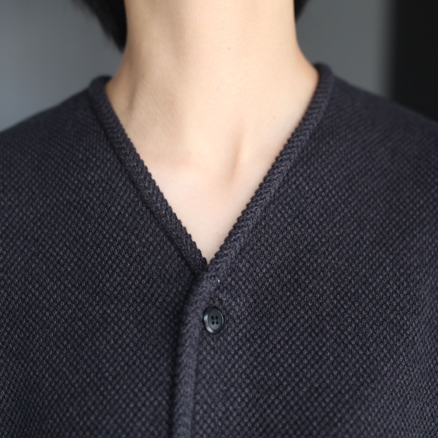 crepuscule - 【残り一点】Moss Stitch V/N Cardigan | ACRMTSM ONLINE