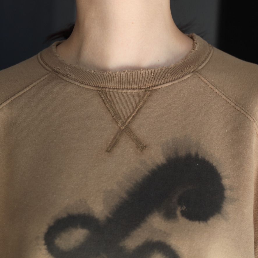 【残り一点】F Stain Crewneck Sweat