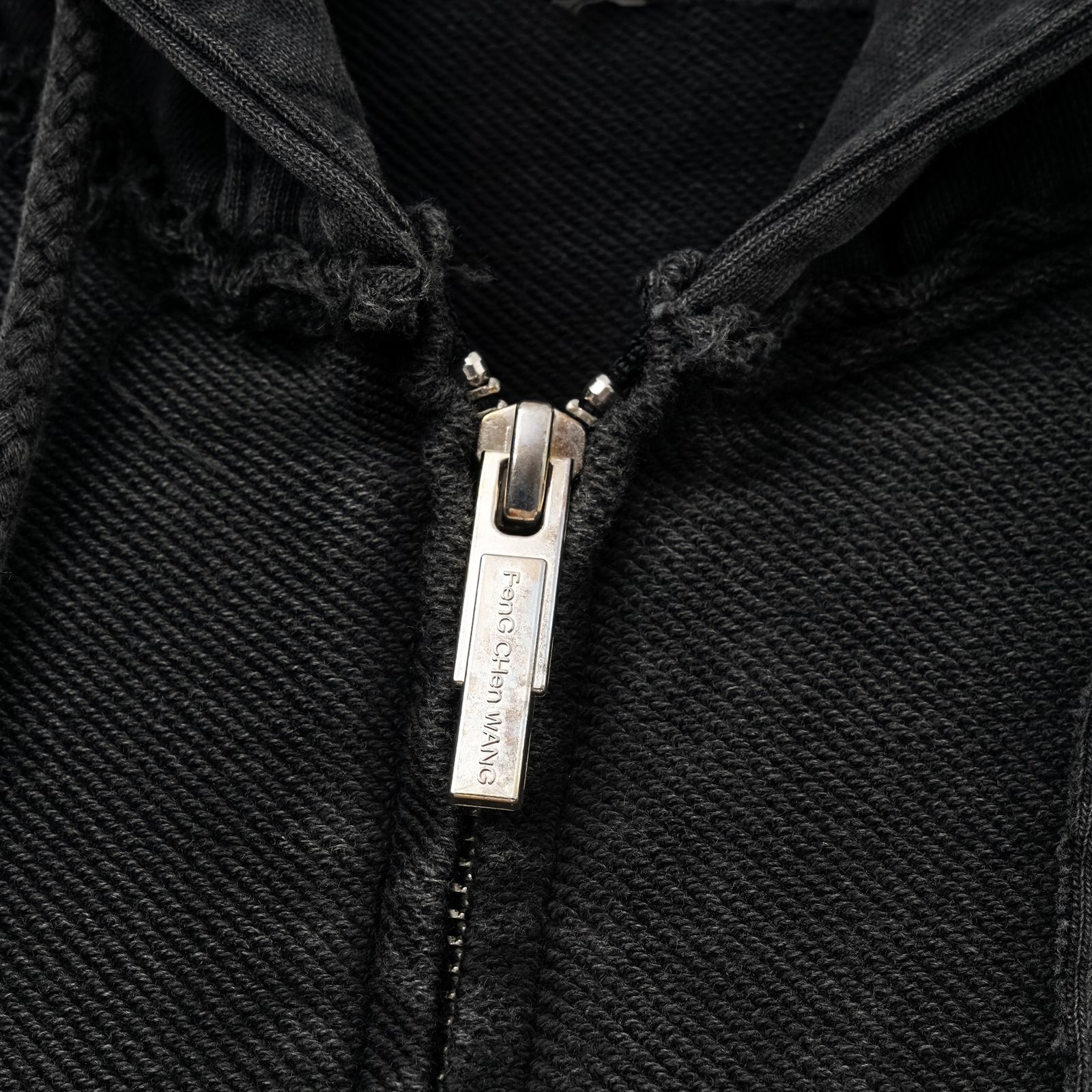 【残り一点】Deconstructed Patch Zip-up Hoodie