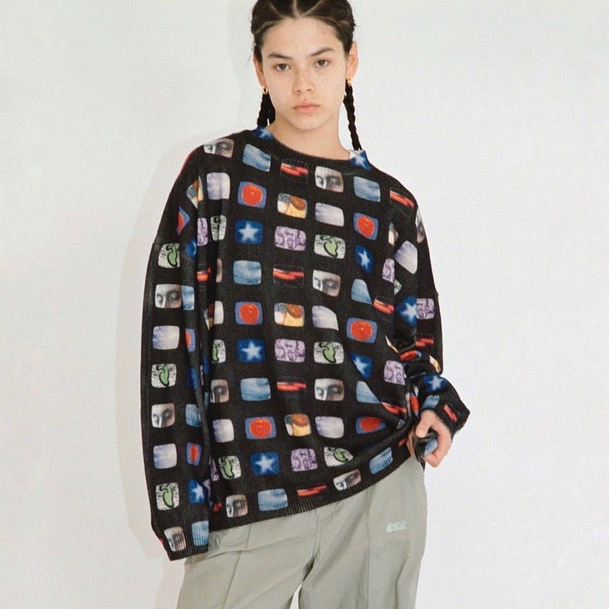 ttt_msw Television Pull Over Knit