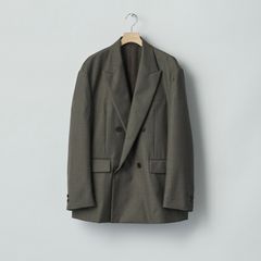 【残り一点】Extra Fine Wool Double Breasted Blazer