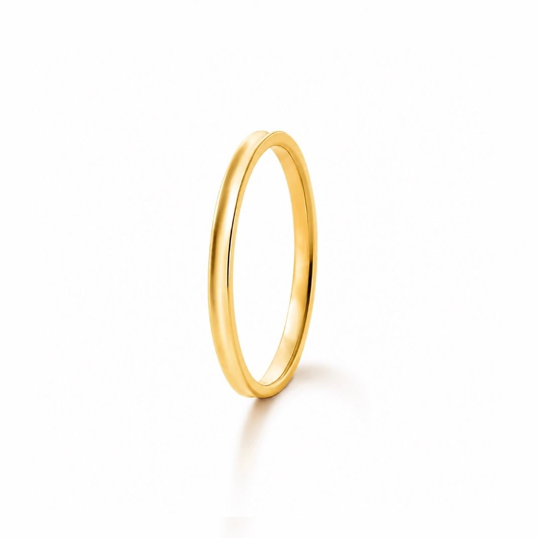 【お取り寄せ注文可能】Flare Ring S(K18 YELLOW GOLD)