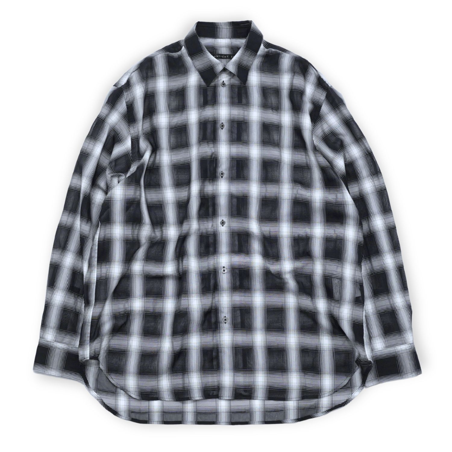 【残り一点】シズルチェックL/Sシャツ