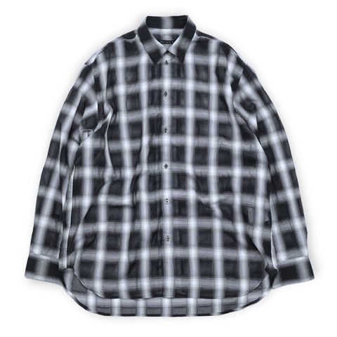【残り一点】シズルチェックL/Sシャツ