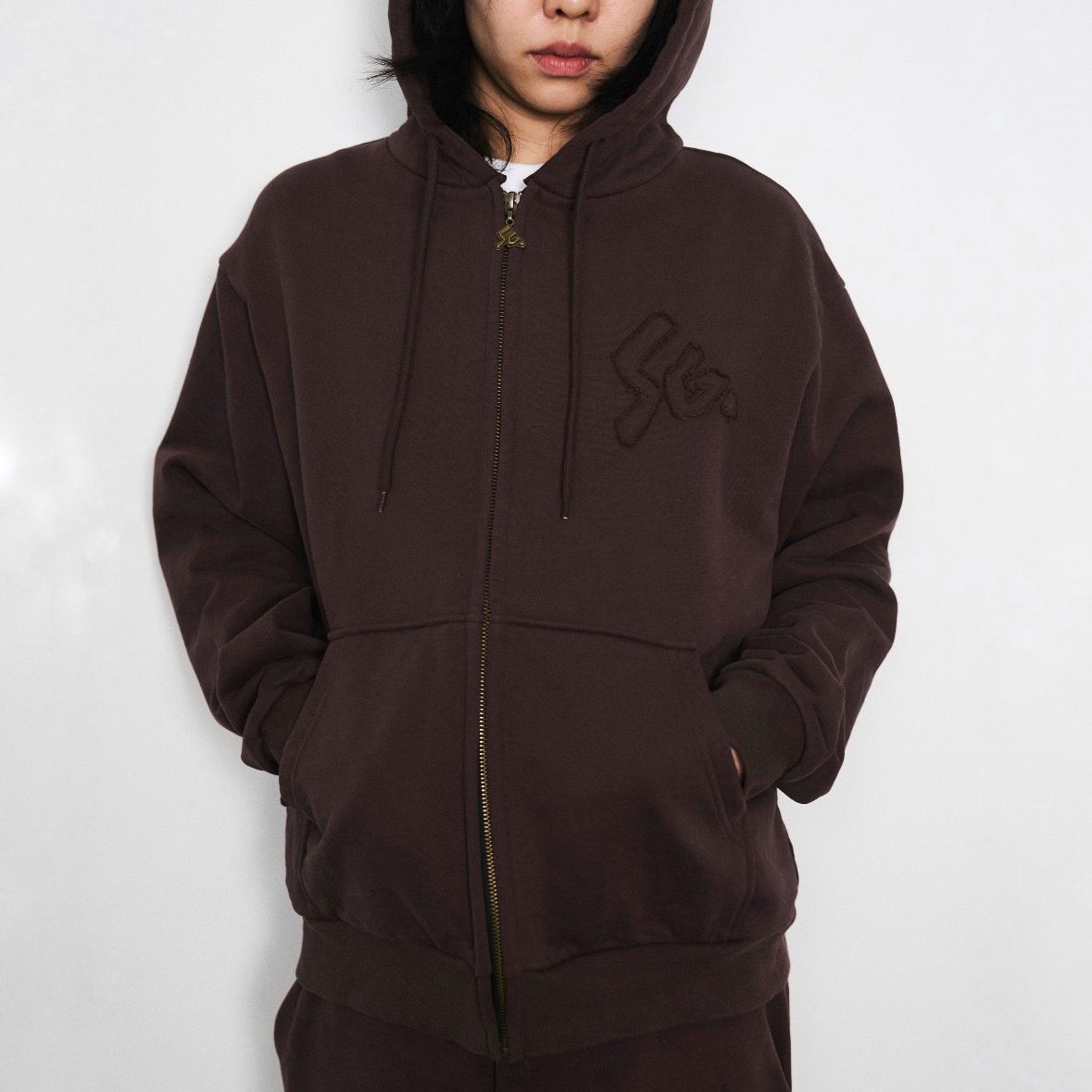 【残り一点】SG Logo Zip Up Hoodie