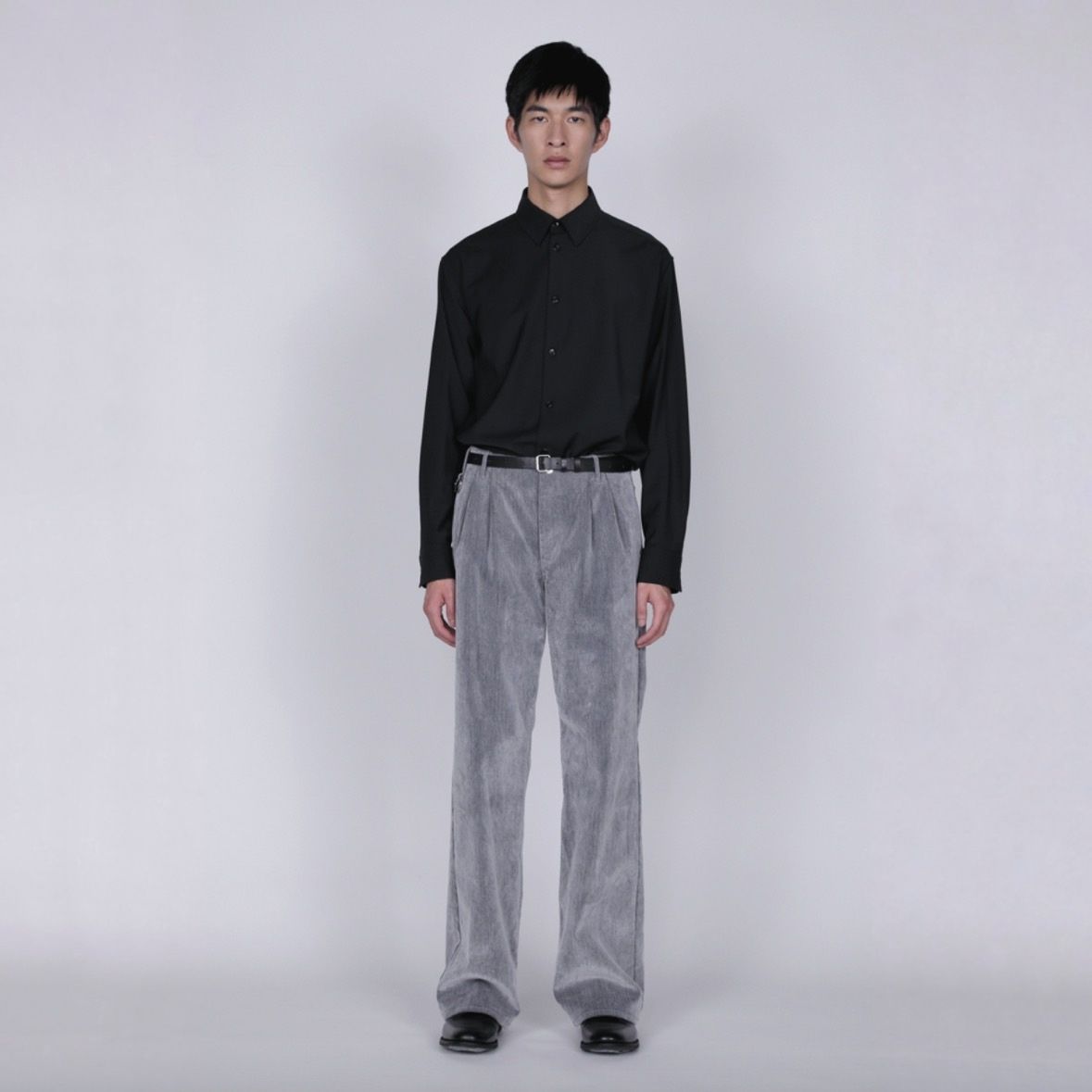 【残り一点】Flocked Denim Wide Tailored Pants