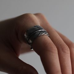 【残り一点】Feather Ring_2(OX)