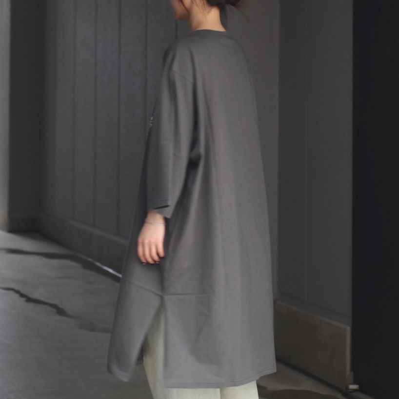 YOHJI YAMAMOTO♡ ヘンリー七分袖PT 七分袖カットソー YOHJI YAMAMOTO♡ ヘンリー七分袖PT 七分袖カットソー
