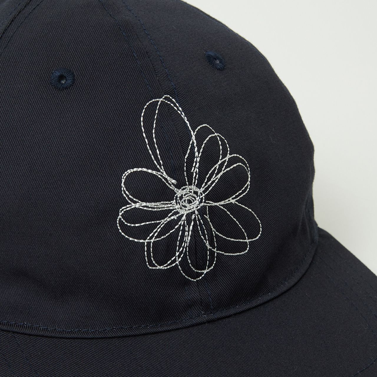 【残りわずか】Hand Stitch Flower Cap