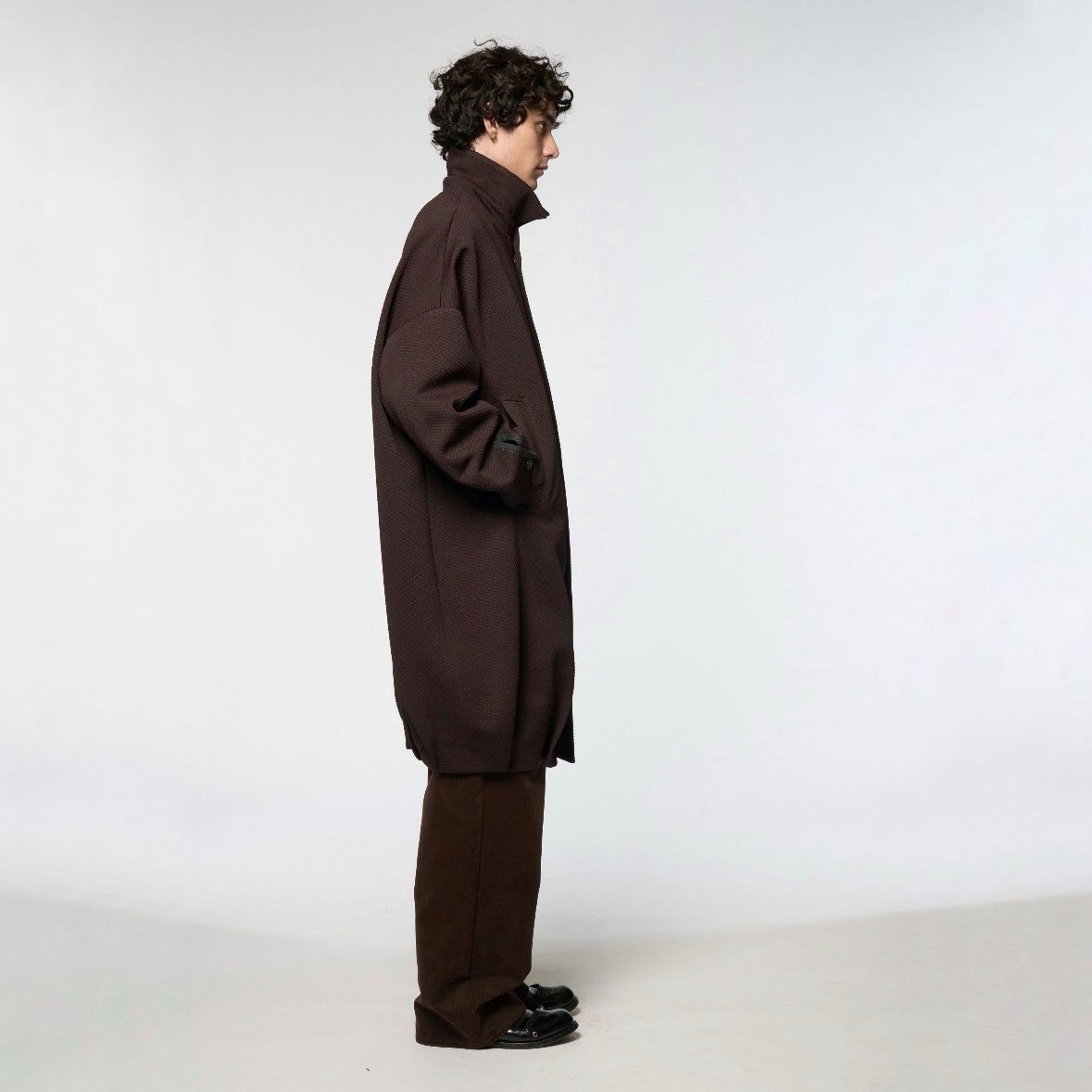 【残り一点】Balooned Cocoon Coat