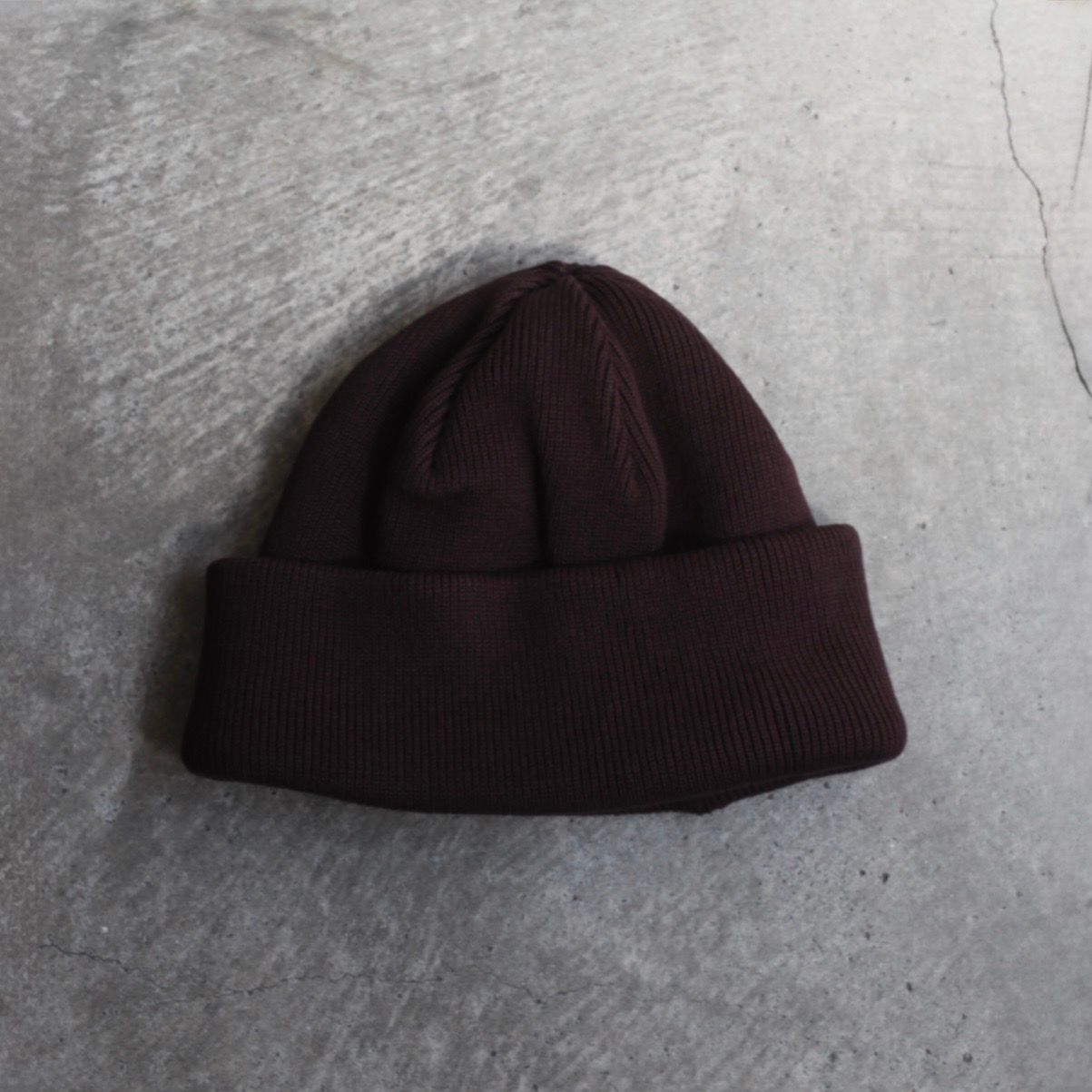 【残りわずか】Knit Big Watch Cap(COTTON×CASHMERE)