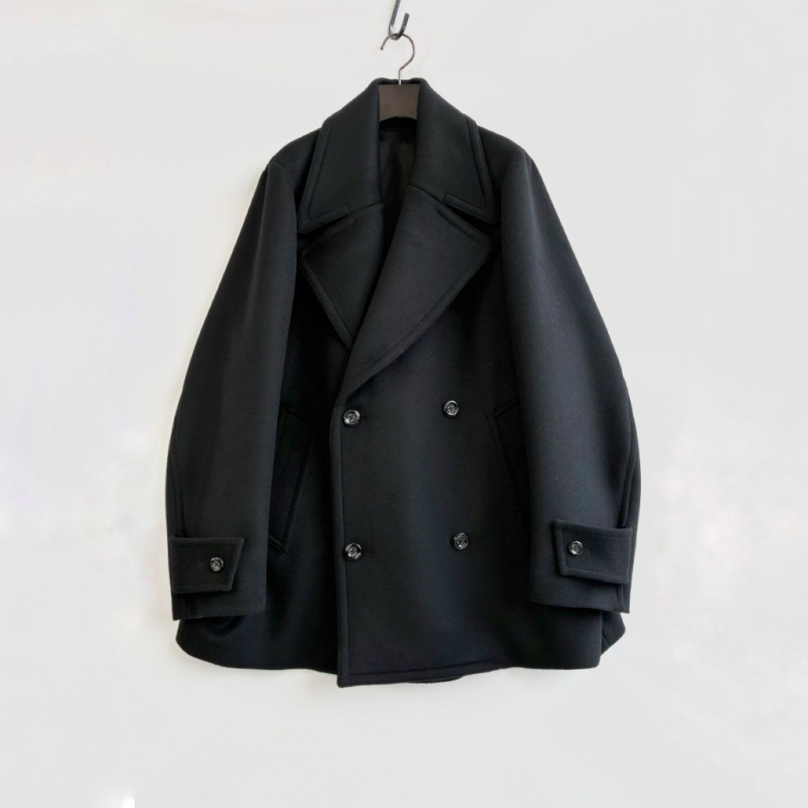 【残り一点】Big Lapel Mid Coat