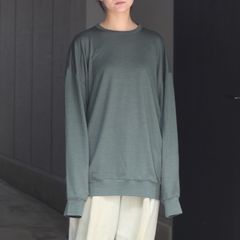 【残り一点】オーバーサイズリラックスウールL/S TEE