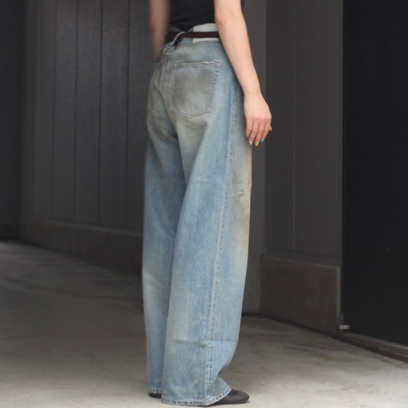 シュタイン　デニム　ST.1234 LOOSE DENIM JEANS ssstein(シュタイン) [残り僅か] - LOOSE DENIM JEANS(ST.1234