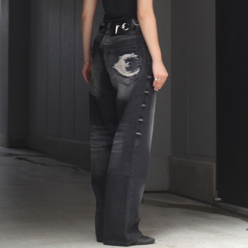 【残り一点】TC Leather Back Pocket Pants