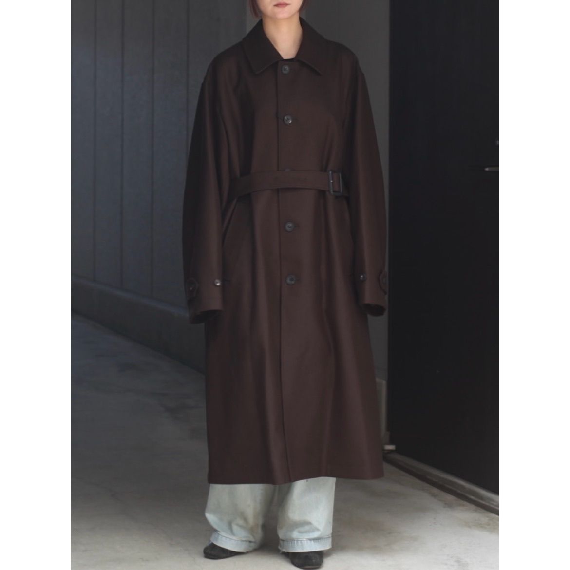 【残りわずか】Oversized Investigated Coat(WOOL)