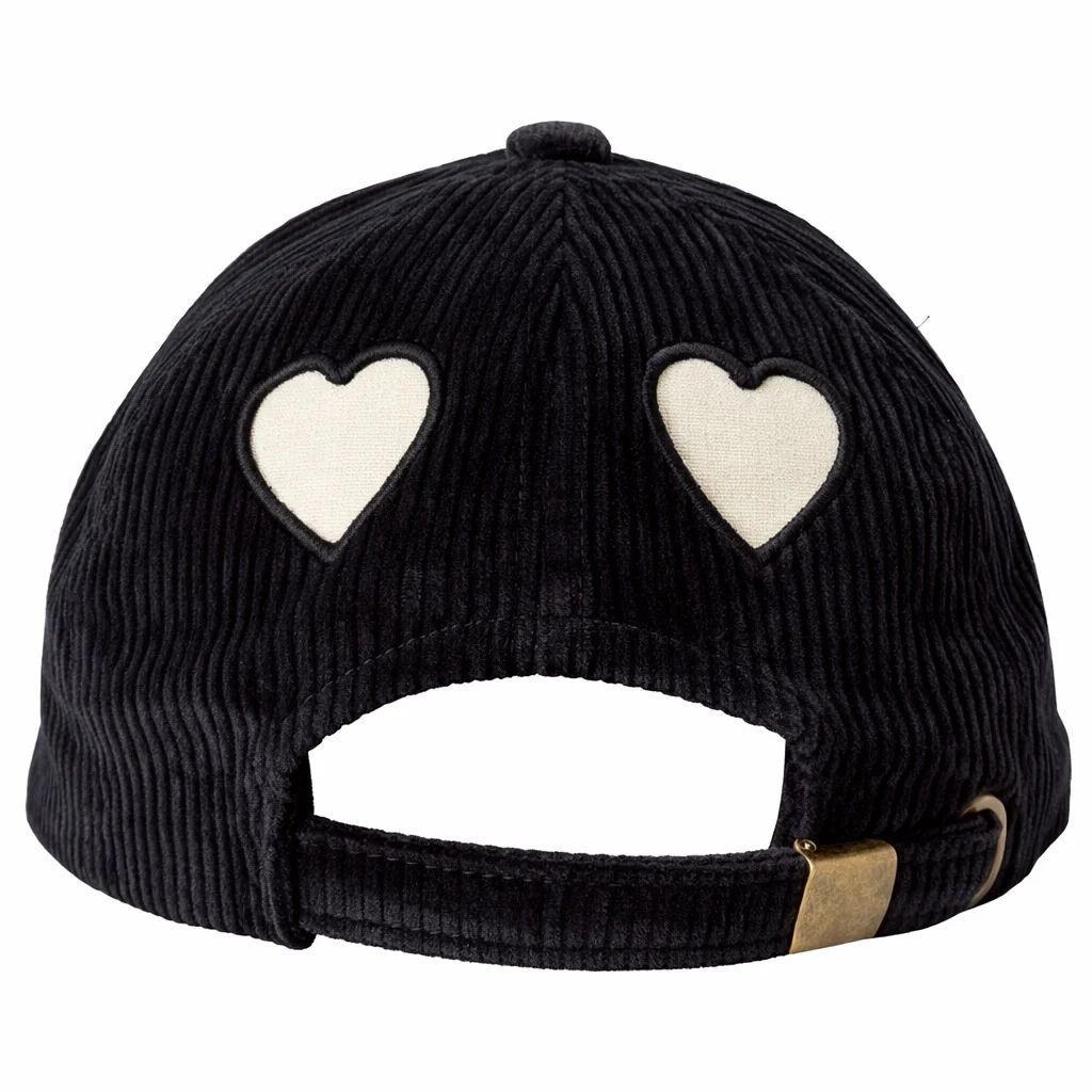 【残り一点】Corduroy Heart Hollowing Cap