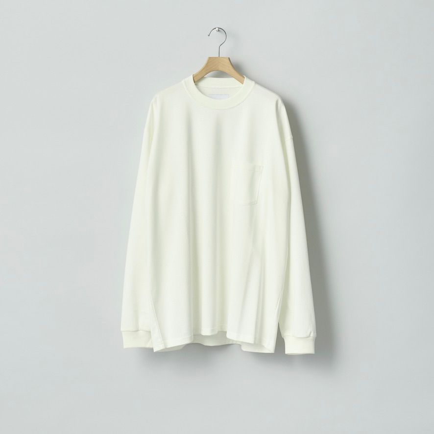 【残りわずか】Supima Cotton Oversized Long Sleeve Pocket Tee