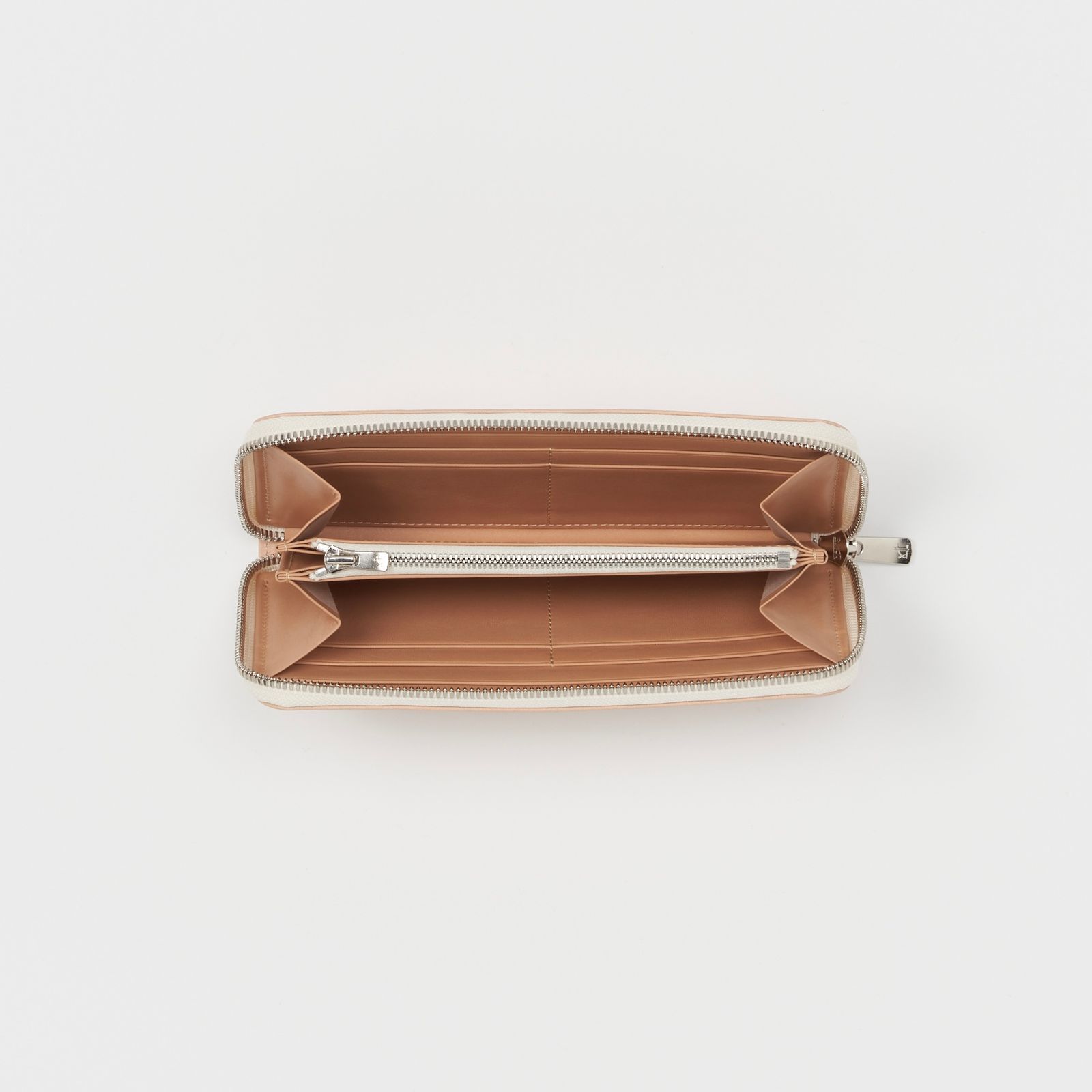 【再販売通知受付可能】Long Zip Purse(NATURAL)