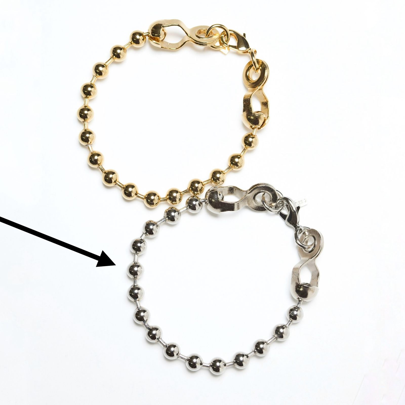 【残りわずか】Ball Chain Bracelet(SILVER)