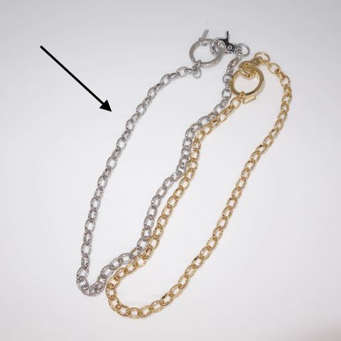【残りわずか】Ring Necklace(SILVER)
