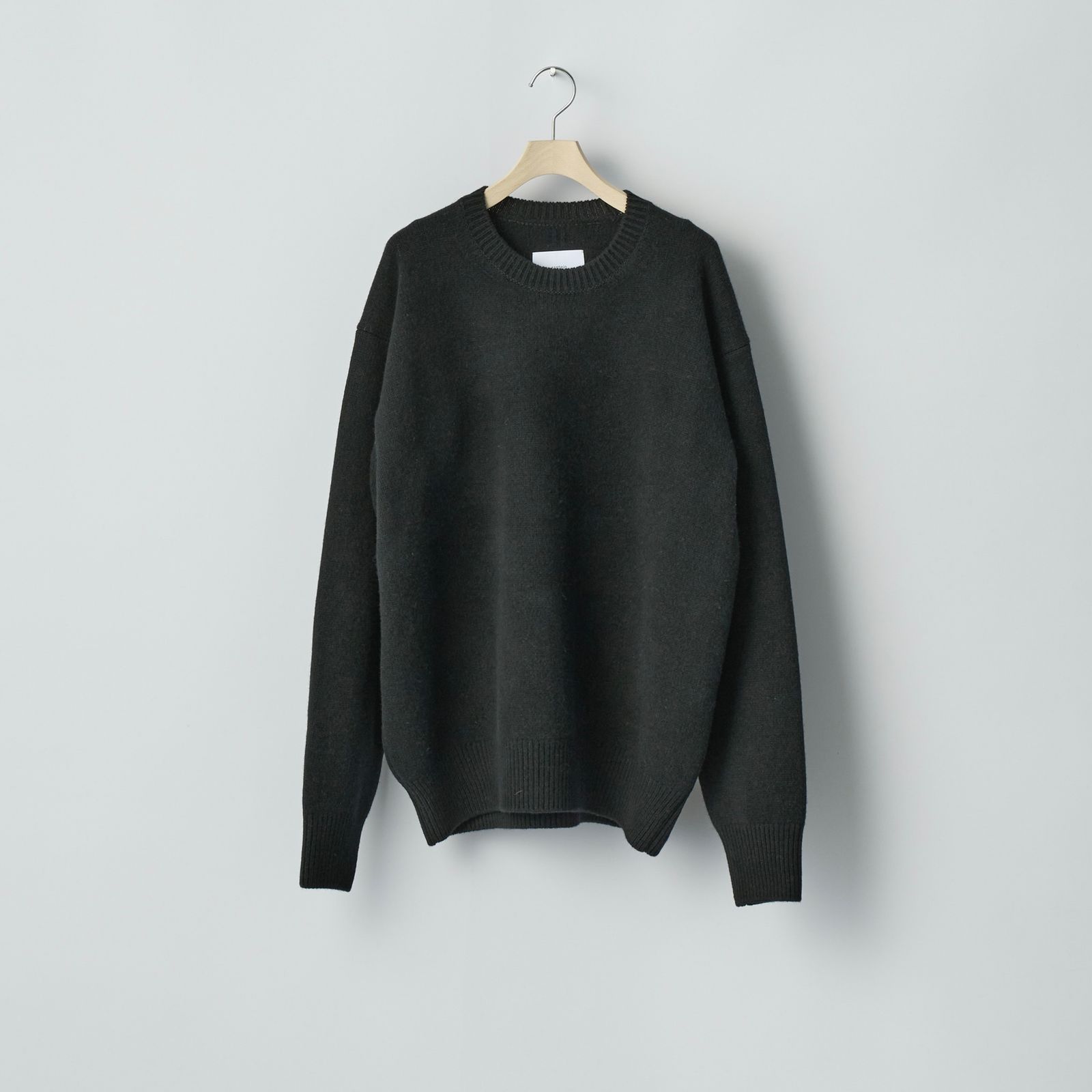 【残りわずか】Extra Fine Wool Warm Knit Crew Neck LS