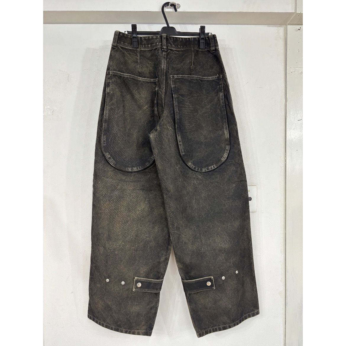 【残り一点】Black Stained Duck Pants