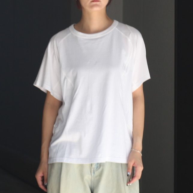 【残り一点】Panelled Half Sleeve T-Shirt