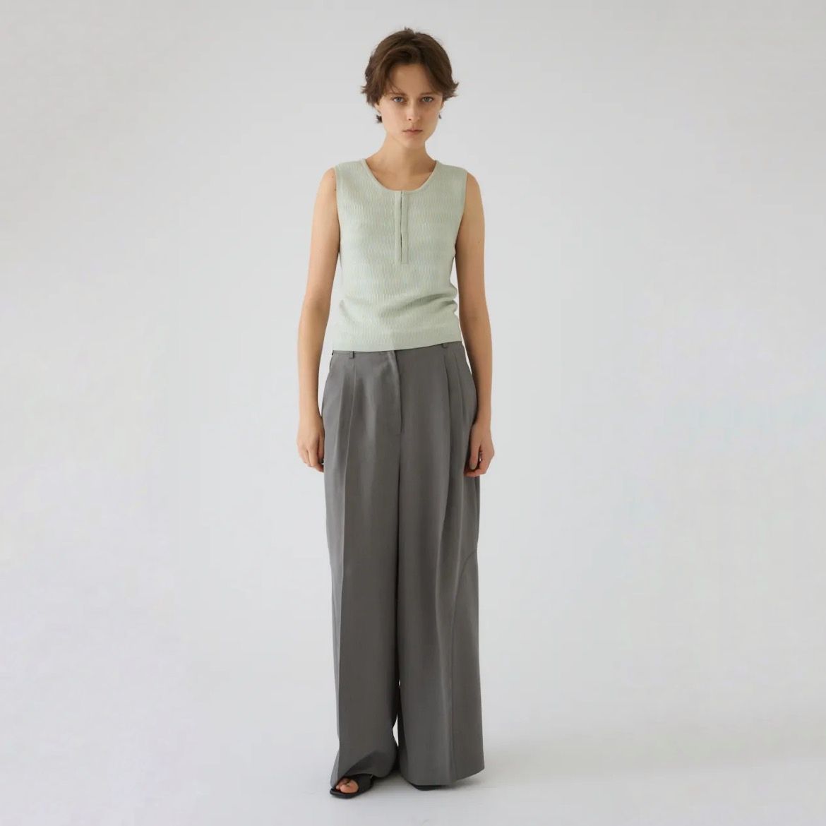 【残り一点】Round Neck Hook Tank