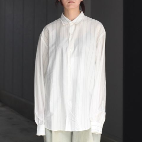 【残りわずか】46G Modest Stripe Shirt