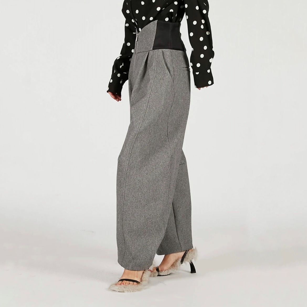【残り一点】High-Waisted Pants
